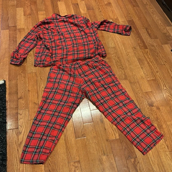 H&M plaid pyjamas Sz Medium - Picture 12 of 13